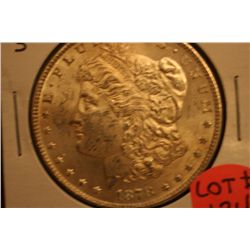 1878-S Morgan Dollar B.U.( Looks MS62)