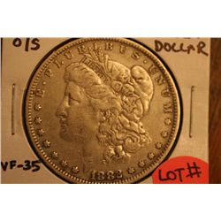 1882-O/S Morgan Dollar (VAM-3)