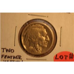 1925-S Buffalo Nickel (Two Feather Variety)