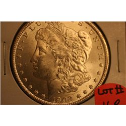 1902-O Morgan Dollar B.U. (Looks 63+)