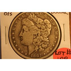 1882-O/S Morgan Dollar (VAM-5)