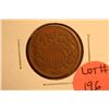 Image 1 : 1865  2 Cent Piece