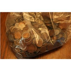 Bag Of 500 World Coins & Tokens