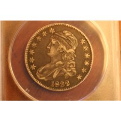 1832 Bust Half (ANACS-45)