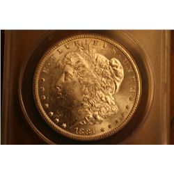 1881-S Morgan Dollar (ANACS-63)