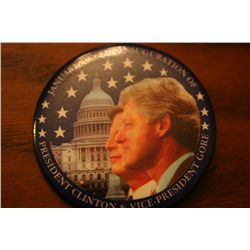 Clinton/Gore Campaign Button