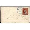 Image 1 : U.S. Postal History  1851, 3¢ Dull Red on Lad