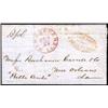 Image 1 : U.S. Postal History  1851 Red "STEAM BOAT BEL