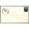 Image 1 : U.S. Postal History  1861 10c Green franking 