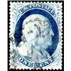 Image 1 : U.S. 1857 Issue  1857 1c Blue Type IIIa used 