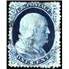 Image 1 : U.S. 1857 Issue  1857 1c Blue Type IV with es