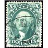 Image 1 : U.S. 1857 Issue  1857 10c Green Type I used w
