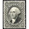 Image 1 : U.S. 1857 Issue  1857 12c Black, Plate I, OG,