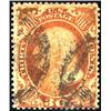 Image 1 : U.S. 1857 Issue  1860 30c Orange double cance