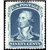 Image 1 : U.S. 1857 Issue  1860 90c Blue with no gum an