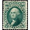 Image 1 : U.S. 1861 Issue  1861 10c Dark Green August d