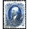Image 1 : U.S. 1861 Issue  1861, 90¢ Blue repaired at t