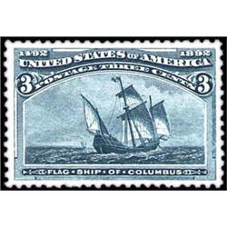 U.S. 1893 Columbians  1893, 3¢ Green Nearly p