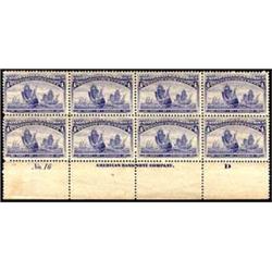 U.S. 1893 Columbians  1893 4c Columbian Botto