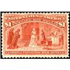 Image 1 : U.S. 1893 Columbians  1893 $1.00 Columbian wh