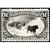 Image 1 : U.S. 1898 Trans-Mississippi  1898 $1.00 "Catt