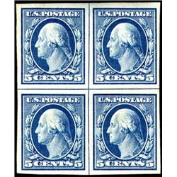 U.S. Washington-Franklin Imperforates  1909 I