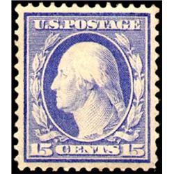 U.S. 1910-11 Single-Line Watermarks  1911 15c