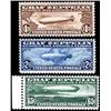 U.S. Airmails  1930, 65c, $1.20, $2.60 Graf Z