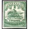 Image 1 : U.S. Locals and Carriers  1861 $2.00 Green Po