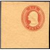 Image 1 : U.S. Postal Stationery  1853, 6¢ Red on Buff 