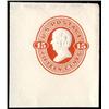 Image 1 : U.S. Postal Stationery  1870, 15¢ Red Orange 