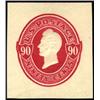 Image 1 : U.S. Postal Stationery  1875 90c Carmine on A