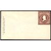 Image 1 : U.S. Postal Stationery  1884, 2¢ Brown with A