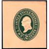 Image 1 : U.S. Postal Stationery  1887, 2¢ Green on Ori