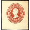 Image 1 : U.S. Postal Stationery  1875, 12¢ Red on Ambe