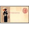 Image 1 : U.S. Postal Stationery  1911, 1¢ Red on Cream