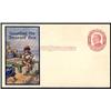 Image 1 : U.S. Postal Stationery  1911, 1¢ Red on Cream