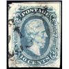 Image 1 : U.S. Confederate Stamps   1863 10c Blue "Fram