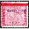 Image 1 : U.S. POSSESSIONS Canal Zone   1904, 2¢ Rose w