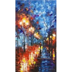 Afremov, Leonid - Original Hand Embellished Giclee of Canvas