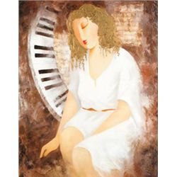 Arbe - Original Giclee on Canvas