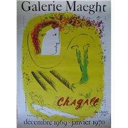 Chagall, Marc - original SIGNED lithograph, by Mourlot