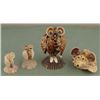 Image 1 : 4 Seashell Animals Handmade Shell Owl, Mouse Collection