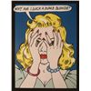Image 1 : Tee Buzz : Why am I Such a Dumb Blonde? Art Print