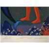 Image 2 : Bob Marchant Signed LE Art Print Swimming with Dolphins