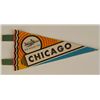 Chicago "Windy City" Vintage Pennant Airplane Illinois