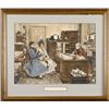 WALTER SADLER Print Art Realism THE NEW WILL Framed