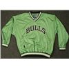 Image 1 : St Patrick Day Authentic Chicago Bulls Warm-up Pullover