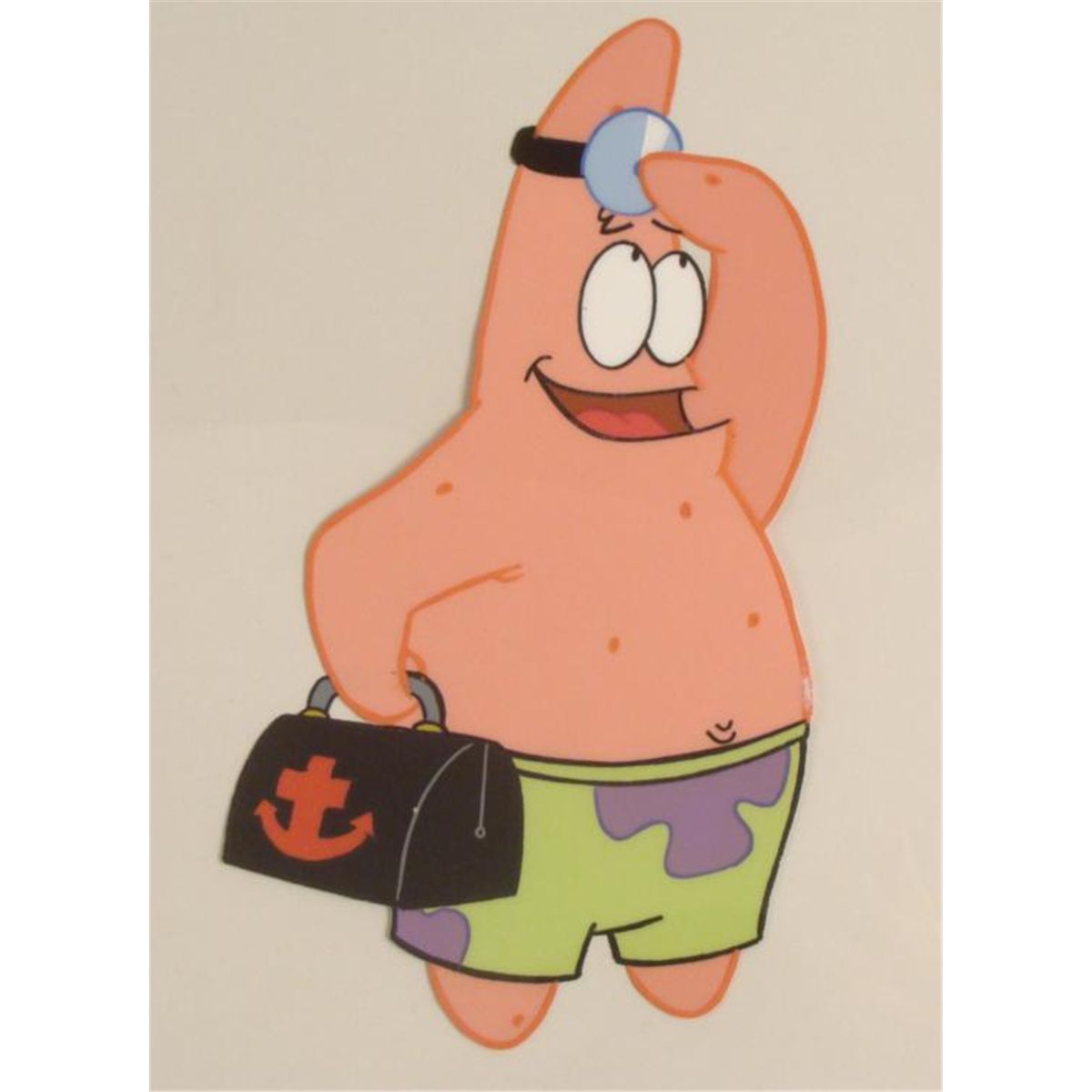 Original Doctor Patrick Animation Art Cel SpongeBob