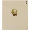 Image 1 : Spongebob Cel Production Original Useless Ear Plugs Art